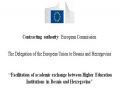 Позив за подношење приједлога пројеката „Омогућавање академске размјене између високошколских установа у БиХ“